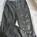 Black Leather Pants Size M Photo 0