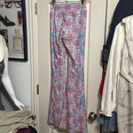 💖 Wolven Amalfi Flare High Waisted Pants Blue Photo 2