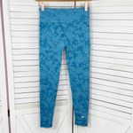 Gymshark  Adapt Seamless High Rise‎ Ankle Leggings Blue Camo Small Photo 1