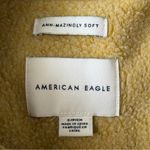 American Eagle Amazingly Soft Mustard Yellow Crewneck Sweatshirt Size Small Photo 5