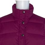 Lands End‎ Jacket Women Small Pink Down Vest Preppy Casual Campcore Cabincore Photo 3