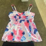 Adisputent Tankini Swimsuits for Women with Shorts Cross Push Tank Top Tummy Control Two Piece Swimwear High Waisted Bathing Suits Photo 6