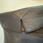 Giuliana Teso Chocolate Brown Italian Leather Blazer woman’s sz42/Med/6 Chic Photo 8