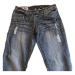 1st Kiss Women Juniors Distressed Skinny Jeans Size 5 Medium Wash Stretch Denim Photo 2