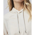 Vuori  Halo Oversized Hoodie VW279 Dreamknit Milkweed Heather Women's Sz Small Photo 1