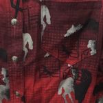 FINAL MARKDOWN Roughrider tie front western top (M). Size M Photo 3