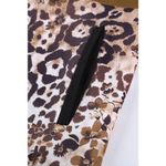 LEOPARD PRINT QUARTER ZIP PULLOVER POCKETED HOODIE SIZE XL (16 Photo 7