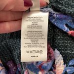 Free People Brunch A Bunch Purple Combo Floral Button Up Tunic Mini Dress Photo 4