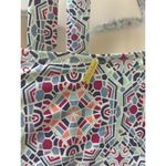 Helen Jon Halter Tankini Bikini Top Womens S RED Blue White Swimsuit Photo 3