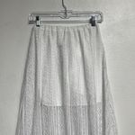 BB Dakota White The Seeker Crochet Maxi Skirt Sz XS NWT Photo 8