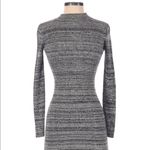 Say What? Say What size small grey mock neck mini sweater dress Photo 2