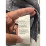 Rafaella Women’s Plus Size 2X 100% Linen Long Sleeve Button Down Blouse Gray Photo 2