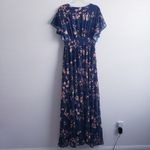 Baltic Born  Lynlee Metallic Maxi Dress Short Sleeve New Without Tags Photo 7