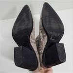 14th & Union 14th &‎ Union Snakeskin Pattern Pointed Toe Ankle Boots/ Block Heel Size 8.5 Photo 8