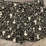 Disney  Women's Black and White Floral Shorts Photo 0