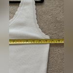 Aerie White Reversible Ribbed Tank Top Photo 8