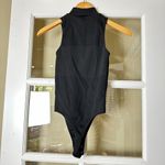 Garage Body Ribbed Quarter Zip Mock Neck Body Suit Bodysuit XS Photo 9