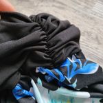 Apt. 9  Womens Black Blue Floral Polyester Elastic Waist A Line Skirt Size Small Photo 8