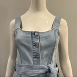 REWASH Peace Love Eco by  Denim Button Down Dress with Belt Photo 2