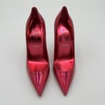 Christian Louboutin  Kate 100 Pink Mirrored Leather High Heel Pumps Size EU 38 Photo 1