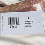 We Wore What  Cowhide Cami Bra Top in Beige Multi Photo 6