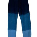 LNA  Blue Ombre Sweatpants Joggers Comfy Athleisure Size Small Cotton Loungewear Photo 0