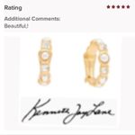 𝅺KENNETH Jay Lane Earrings Silver Photo 5