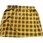 With Jean  Miles Mini Skirt Checkered NEW Photo 1