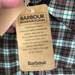 Barbour NEW International Plaid Slim Fit Snap Button Front Shirt Women's Sz US 6 Photo 8