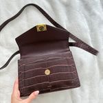 JW Pei Brown Shoulder Bag Croc  Photo 5