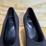 Eileen Fisher Black Stretch Fabric Pumps Heels Size 8.5 Photo 4