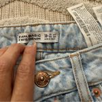 ZARA | Mid Rise Fringe Hem Women's Jeans Photo 3