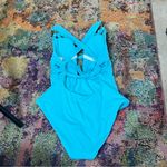 Becca NWOT  Skylar Plunge Ring Cutout One Piece Swimsuit Size Small Photo 3