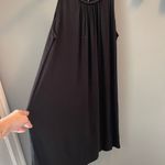Liz Lange  black spaghetti strap maternity dress Size M Photo 2