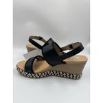 Dolce Vita Black Esmaya Espadrille Platform Wedge Sandals NEW Size 10 Photo 8