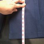 H by Halston  NWOT 14 Navy Blue Cropped dress pants Photo 7