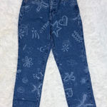 PacSun  Printed Dad Jeans Photo 0