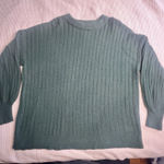 Aerie  Women's‎ Size Small Teal Blue Pullover Sweater Oversized Comfy Blanket Photo 0