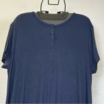 Barefoot Dreams Malibu Collection
Ultra Soft Henley Dress Indigo Color
Size 1XP Photo 2
