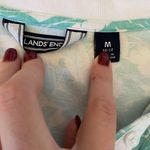 Lands' End Bundle  Medium Polo Blue Daisy Collared Shirts Photo 2