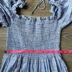 Hill House  Nesli Dress in Diana blue check XS Photo 11