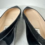 LK Bennett NWOB  London Black Patent Leather Velvet Pointed Toe Loafers Photo 13