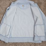 Carhartt Clarksburg Full Zip Sweatshirt Women's XXL Blue Heavyweight Outdoor Photo 7