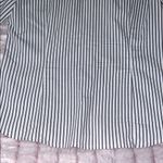 Covington  Women’s Striped‎ Blouse Black and White Classic Design Size MP Photo 9