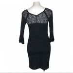 Free People City Girl Body Con Dress Black Size Small Photo 3