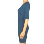 Lulus LULU’S teal green casual bodycon, low back lightweight dress in size small. EUC Photo 4