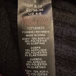 Topshop  Black Long Ribbed Sleeveless Maxi Dress Size 4-6 Photo 10