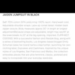 Cupcakes and Cashmere  Jaiden Corset tie Jumpsuit Size 4 Photo 2