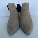 Treasure & Bond  Sling Back Block Heel Suede Mules in Light Tan Grey Women's 6.5 Photo 1