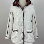 Matilda Jane White Floral Teddy Jacket Jacket Size Small Photo 7